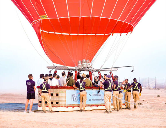 Exotic Sunrise With Balloon Flights