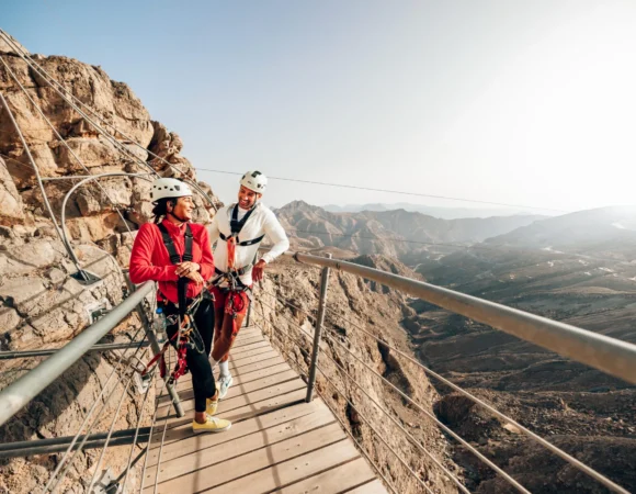 Jebel Jais Zipline from Dubai